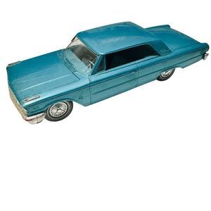 1965 Ford Galaxie Hardtop TROPICAL TURQUOISE Metallic Dealer Promo Model Screw B